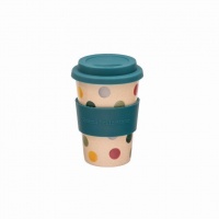 Polka Dot Rice Husk Travel Cup Emma Bridgewater